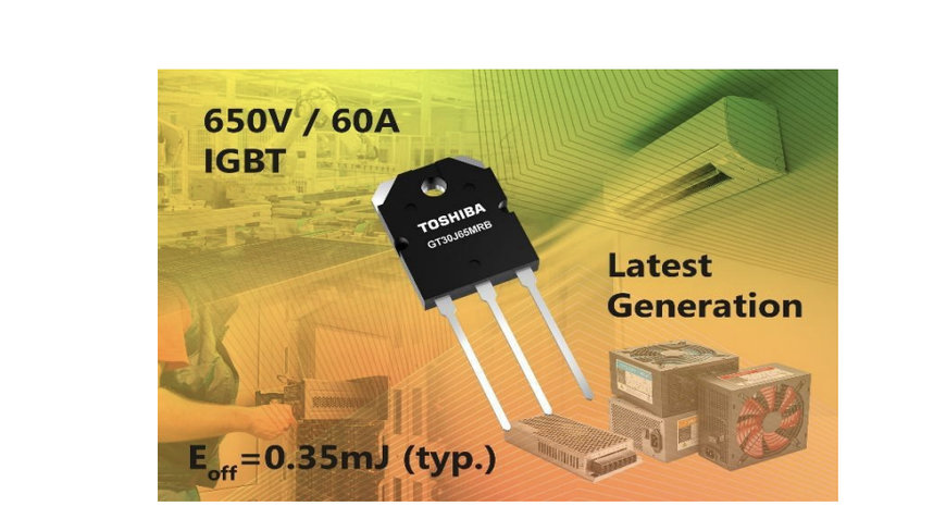 TOSHIBA ANNOUNCES NEW IGBT DEVICE BASED UPON LATEST GENERATION SEMICONDUCTOR PROCESS